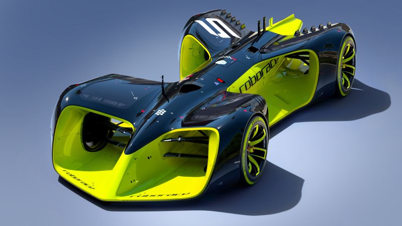 Roborace, future cars, Hybrid, Formula E season, electric cars, Daniel Simon (horizontal)