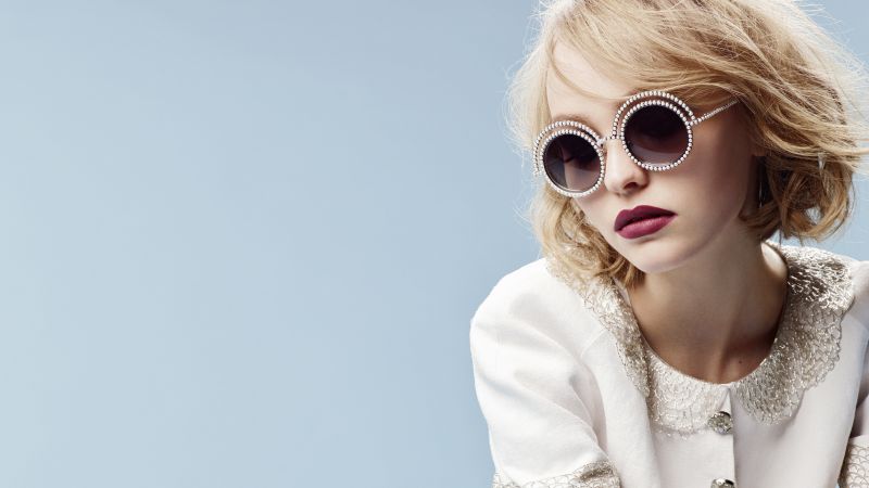 Lily-Rose Depp, CHANEL, glasses (horizontal)