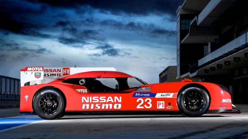 Nissan GT-R LM NISM, Le Mans, racing (horizontal)