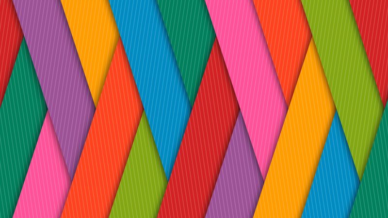 Colorful Strips, 4k, 5k wallpaper, android wallpaper (horizontal)