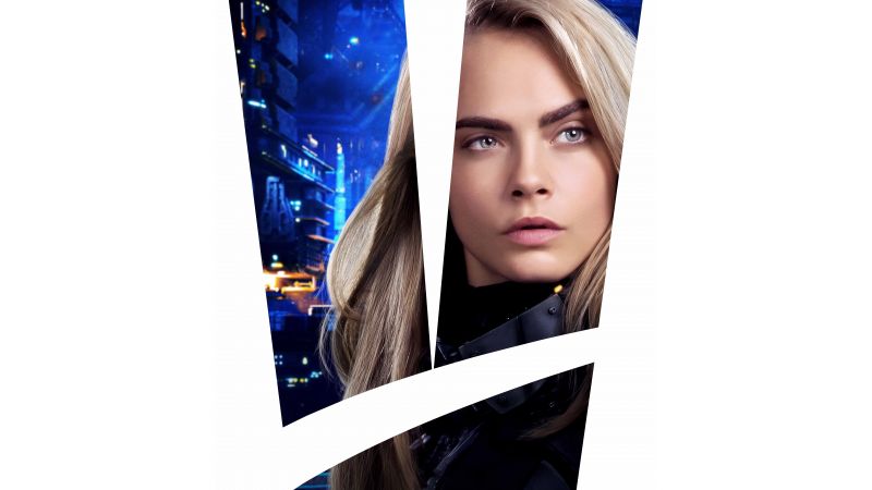 Valerian and the City of a Thousand Planets, 8k, Cara Delevingne (horizontal)