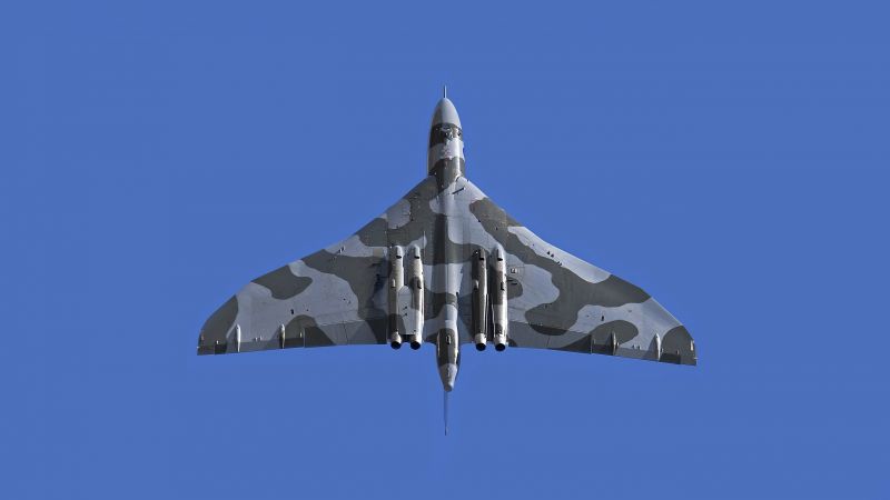 Avro Vulcan, bomber, Royal Air Force, 5k (horizontal)