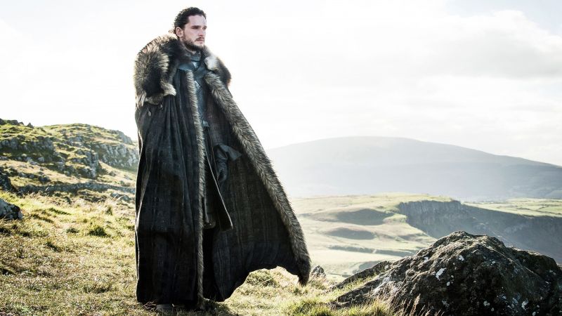 Game of Thrones, Jon Snow, Kit Harington, TV Series, 4k (horizontal)