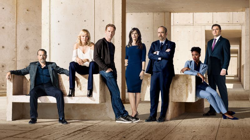 Billions Season 2, Paul Giamatti, Damian Lewis, TV Series, 4k (horizontal)
