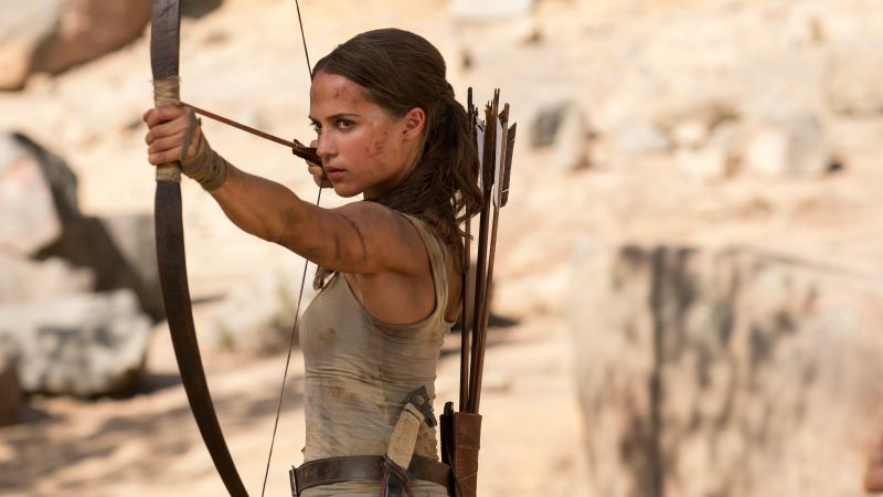 Lara Croft, Tomb Raider, Alicia Vikander, 5k (horizontal)