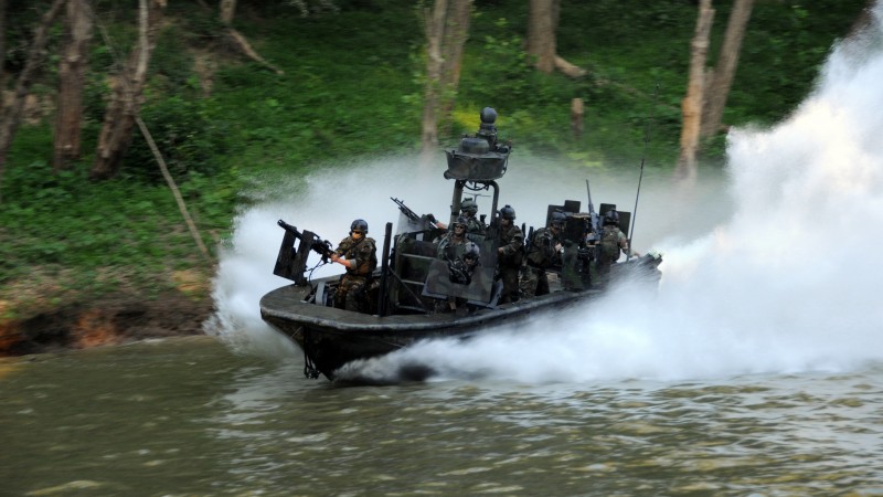 SBT-22, special forces, special boat team, Riverine, SOC-R, battle boat, river (horizontal)