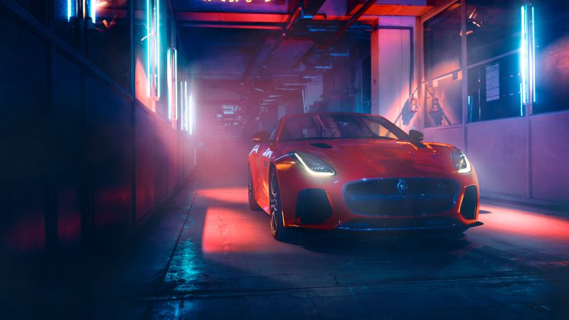 Jaguar F-Type, 2019 Cars, luxury cars, 4K (horizontal)