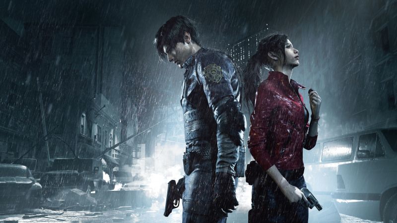 Resident Evil 2, Gamescom 2018, poster, artwork, 10K (horizontal)
