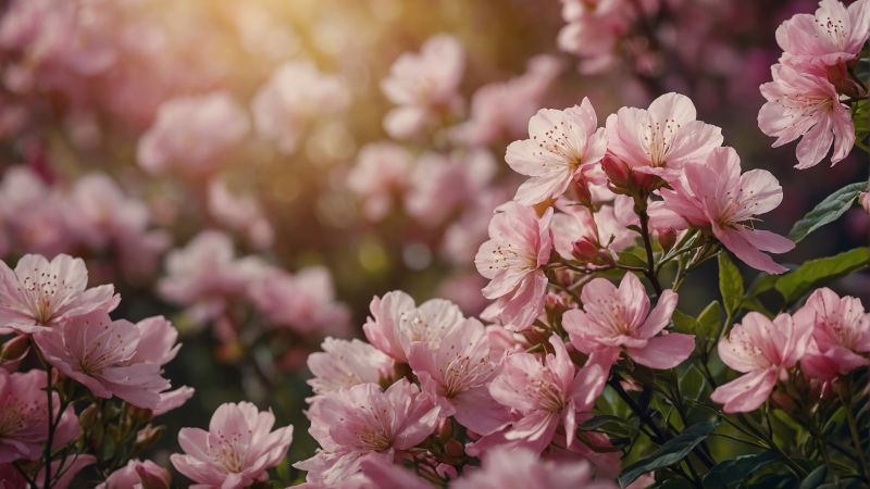 Sakura, pink (horizontal)