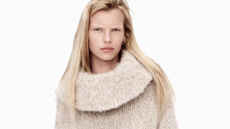 Lina Berg, model, spring 2015 top models, blonde, look, white background (horizontal)