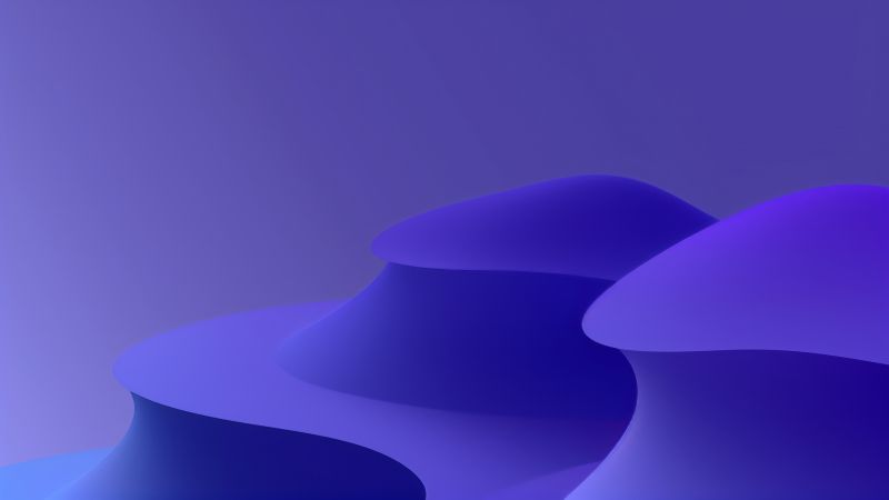 waves, violet (horizontal)