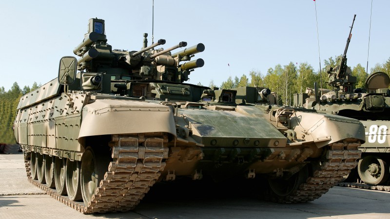 bmpt terminator BMPT-72, Tank Support Combat Vehicle (horizontal)