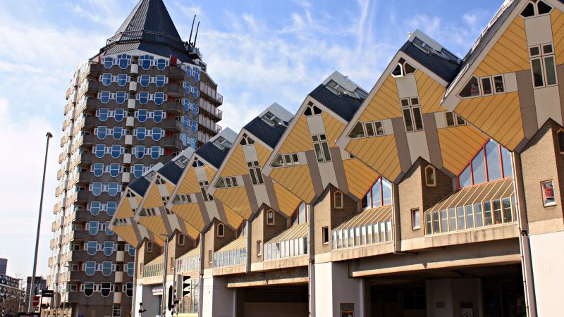 Rotterdam, Cube houses, Travel (horizontal)
