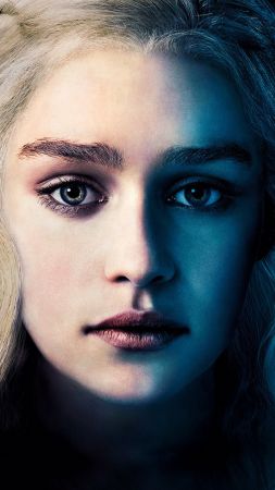 Game of Thrones, Daenerys Targaryen, Emilia Clarke, Best TV Series, 6 season (vertical)