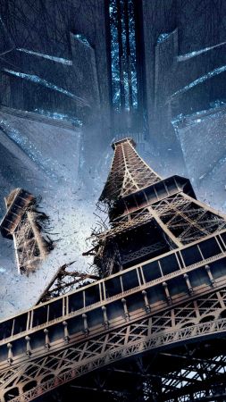 Independence Day: Resurgence, tour Eiffel, paris, best movies 2016 (vertical)