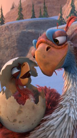 Ice Age :The Great Egg, birds, best animations of 2016 (vertical)
