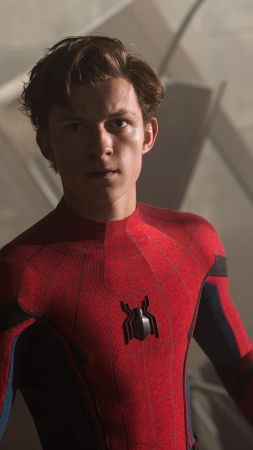 Spider-Man: Homecoming, 4k, Tom Holland (vertical)