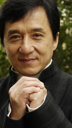 Jackie Chan, 4k, photo (vertical)