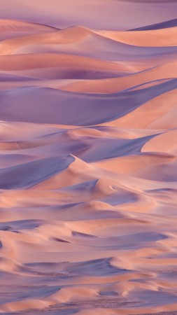 yosemite, 5k, 4k wallpaper, desert, sand, OSX, apple, sunset (vertical)