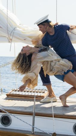 Mamma Mia! Here We Go Again, Lily James, Jeremy Irvine, 8k (vertical)