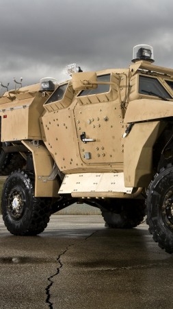 M-ATV, Oshkosh, MRAP, TerraMax, infantry mobility vehicle, runway (vertical)