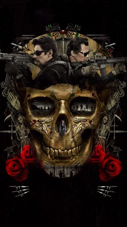 Sicario: Day Of The Soldado, Josh Brolin, Benicio Del Toro, 8k (vertical)