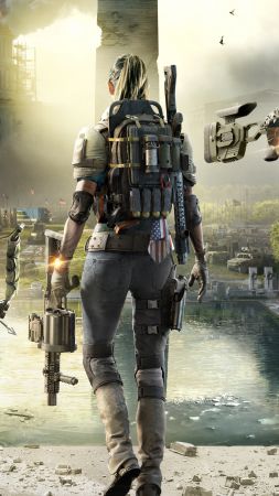 Tom Clancy's The Division 2, E3 2018, poster, 4K (vertical)
