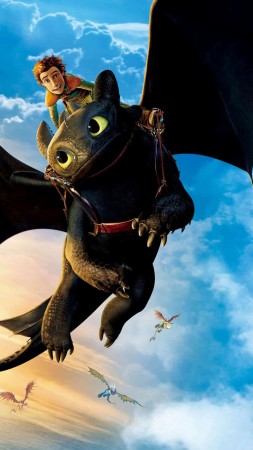 How to Train Your Dragon: The Hidden World, poster, 4K (vertical)