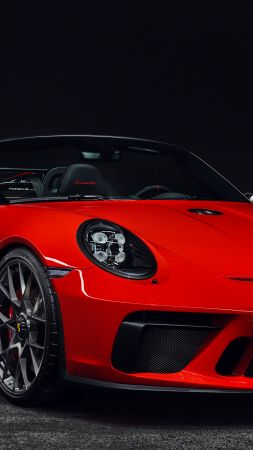 Porsche 911 Speedster, 2019 Cars, 4K (vertical)