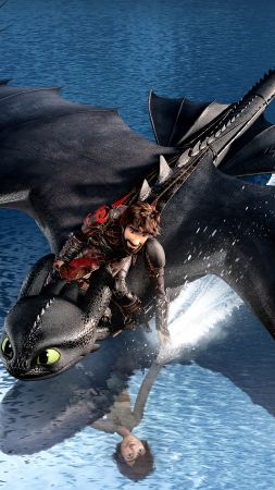 How to Train Your Dragon: The Hidden World, 8K (vertical)