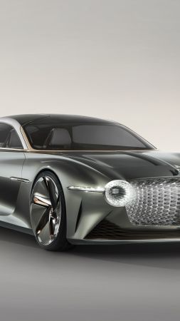 Bentley EXP 100 GT, luxury cars, 5K (vertical)