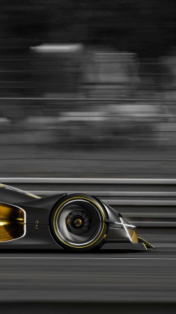 Renault Le Mans 2029, supercar, 4K (vertical)