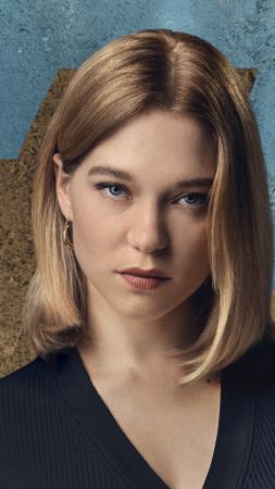 No Time to Die, Lea Seydoux, 4K (vertical)