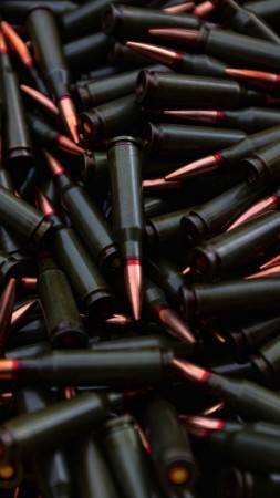 bullets, 4k, 5k wallpaper, 7, 62, 5, 45, ammunition (vertical)