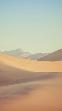Desert, 5k, 4k wallpaper, 8k, sand, sky (vertical)