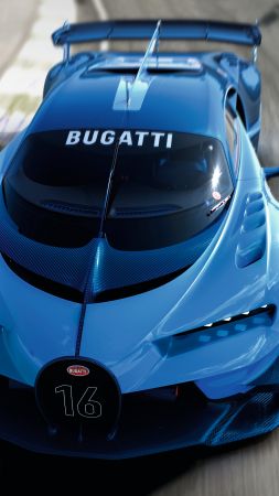 Bugatti Vision Gran Turismo, Bugatti, Grand Sport, sport car, Best cars of 2015 (vertical)