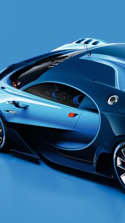 Bugatti Vision Gran Turismo, Bugatti, Grand Sport, sport car, Best cars of 2015 (vertical)
