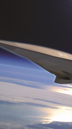 SR-72, Lockheed, Hypersonic Unmanned Reconnaissance Aircraft, Darpa, jet, plane, aircraft, U.S. Air Force (vertical)