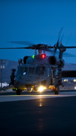 Sikorsky UH-60 Black Hawk, helicopter, U.S. Air Force (vertical)