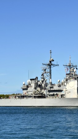 USS Lake Erie, CG-70, cruiser, USA Navy (vertical)