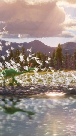 The Good Dinosaur, dinosaur, Brachiosaurus, Pixar (vertical)