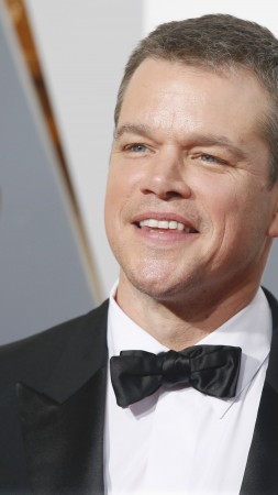 Matt Damon, Luciana Barroso, Oscar 2016, red carpet, Most popular celebs (vertical)