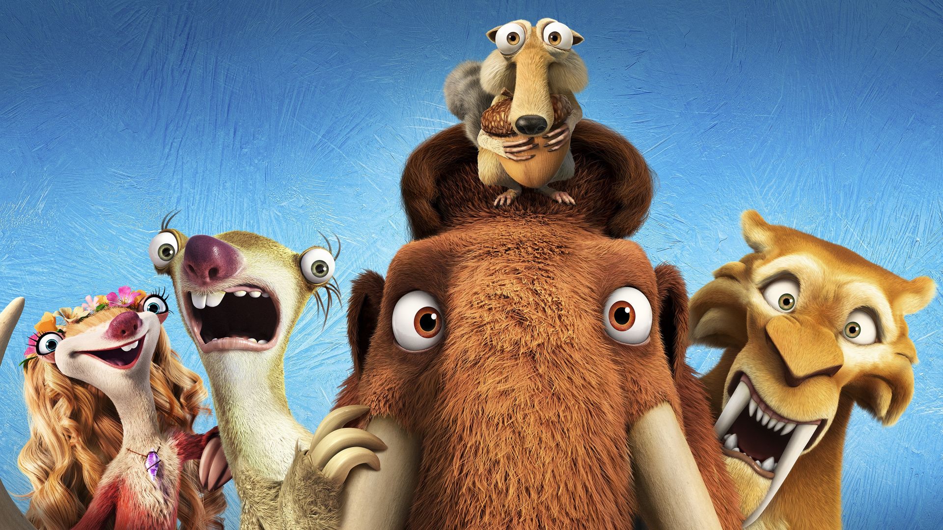 Ice Age 5: Collision Course, diego, manny, scrat, sid, mammoths, best animations of 2016 (horizontal)