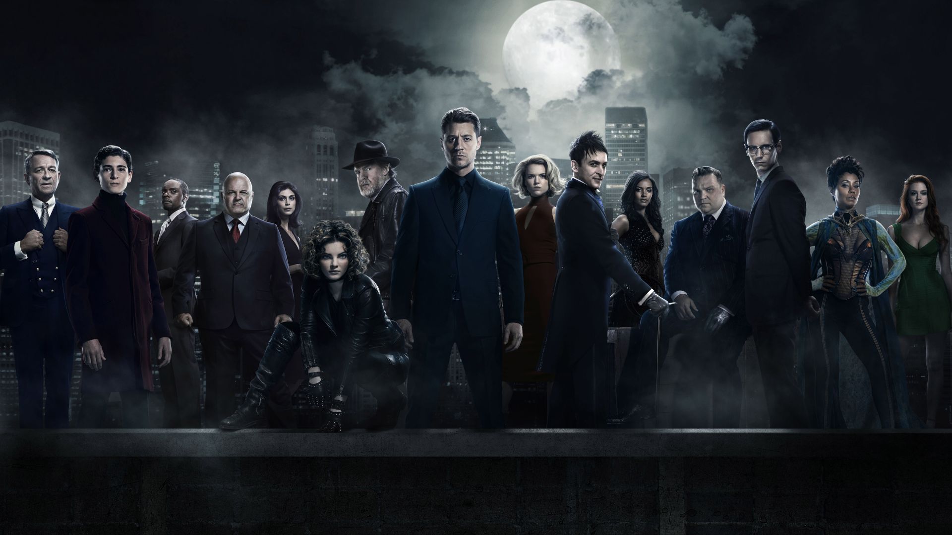 Gotham 3 season, Gotham, TV Series, crime (horizontal)