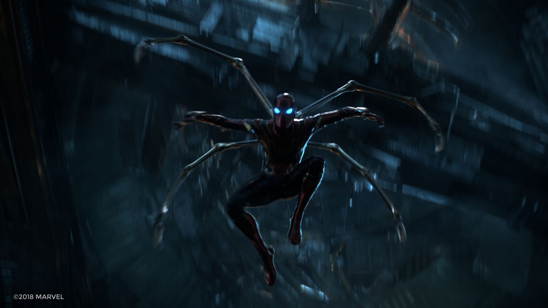 Avengers: Infinity War, Iron Spider, 4K (horizontal)