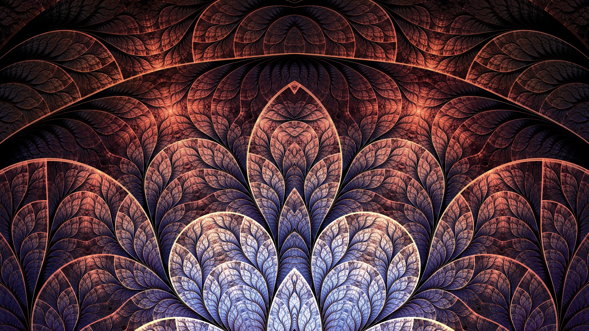 pattern, 4k, 5k wallpaper, leaf, brown, background (horizontal)