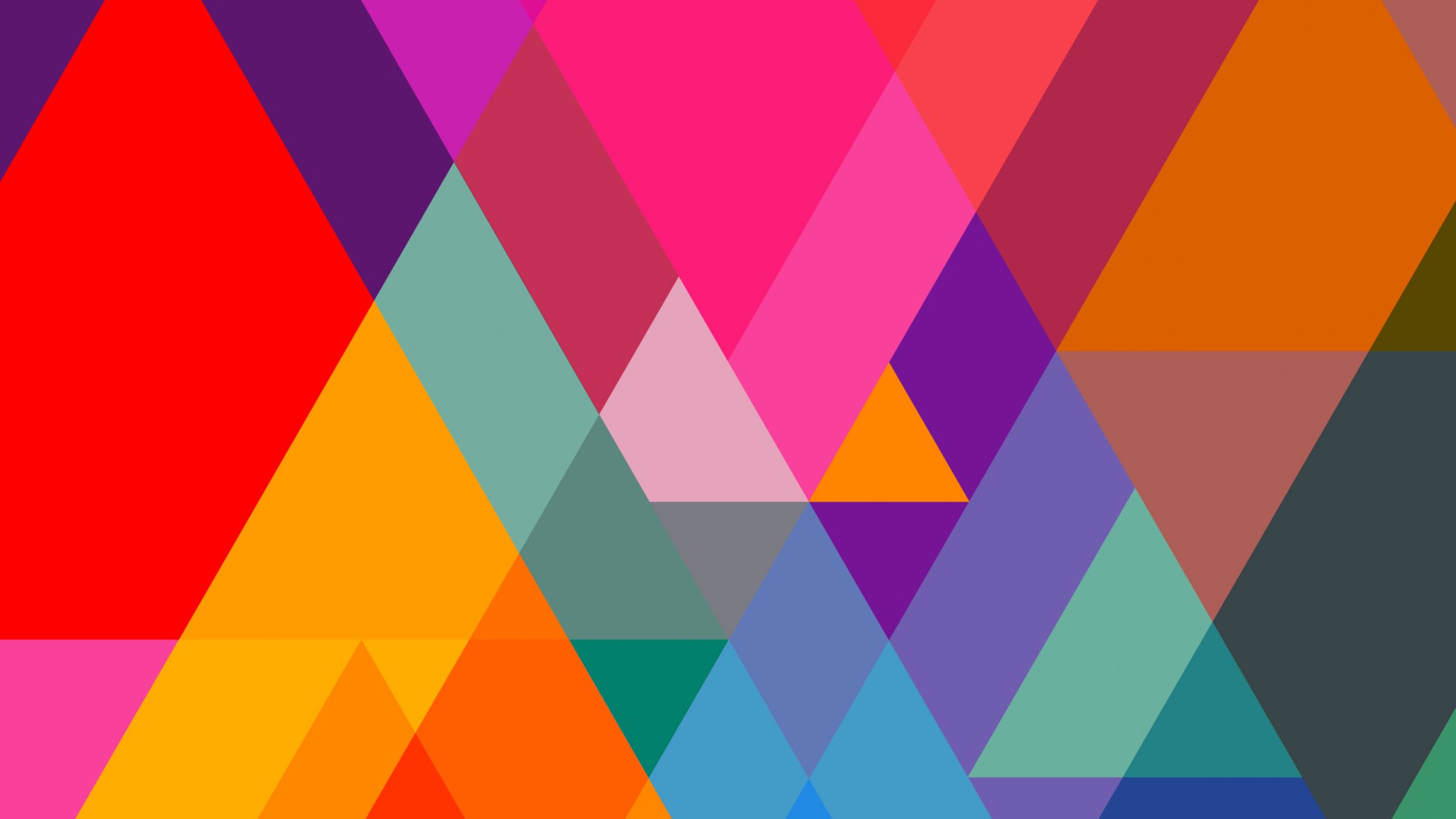 polygon, 4k, 5k wallpaper, iphone wallpaper, triangle, background, orange, red, blue, pattern (horizontal)