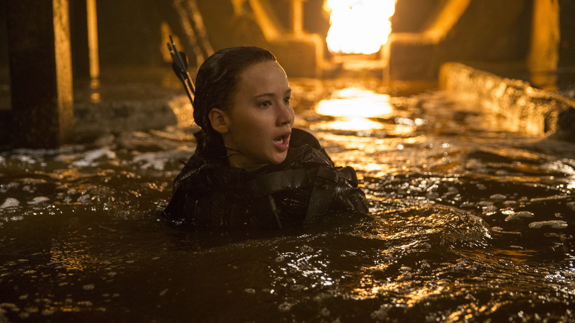 Wallpaper The Hunger Games, Mockingjay - Part 2, Katniss 