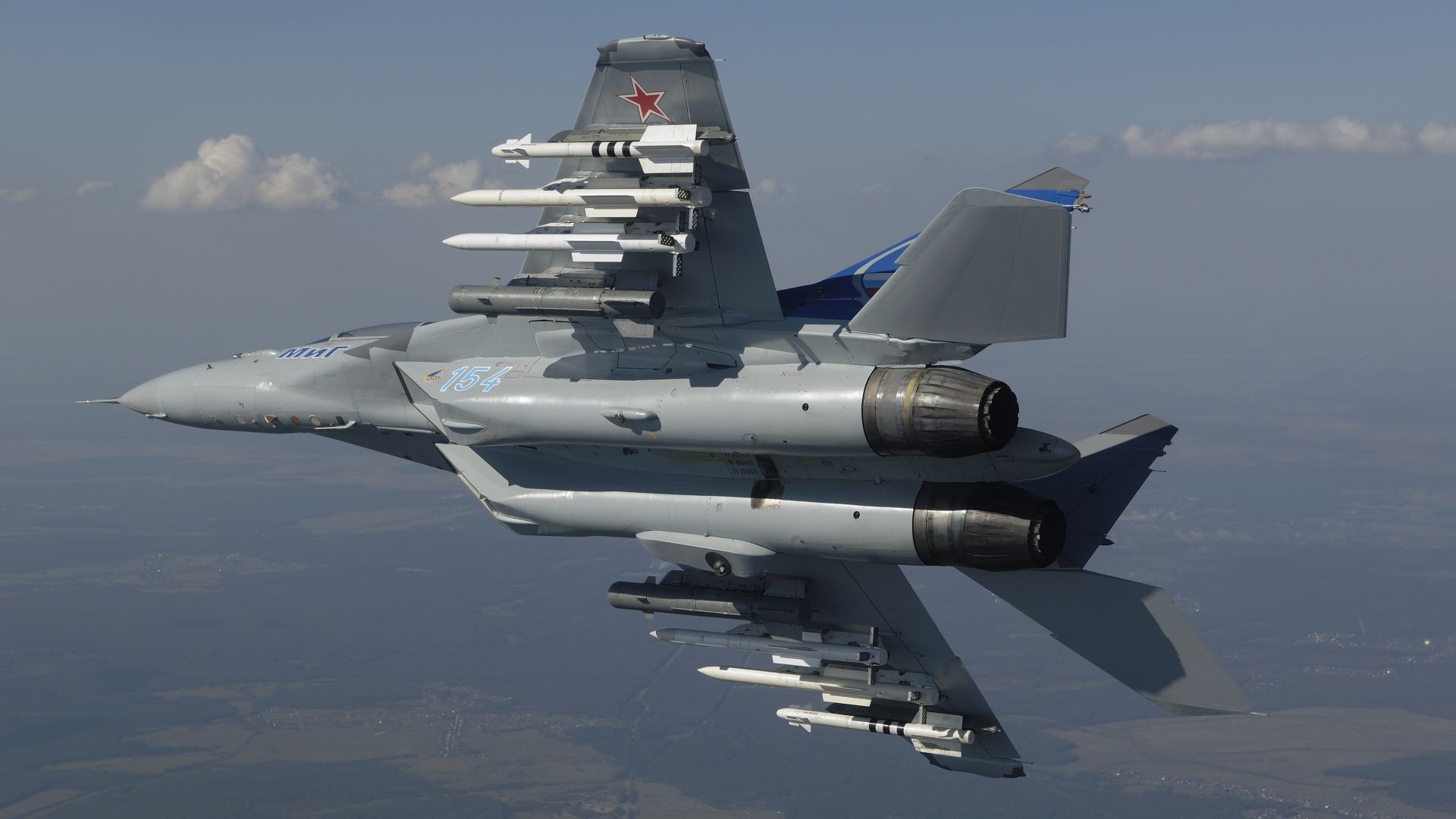 Wallpaper MIG-35, fighter, Russian Army, Military #79191920 x 1080