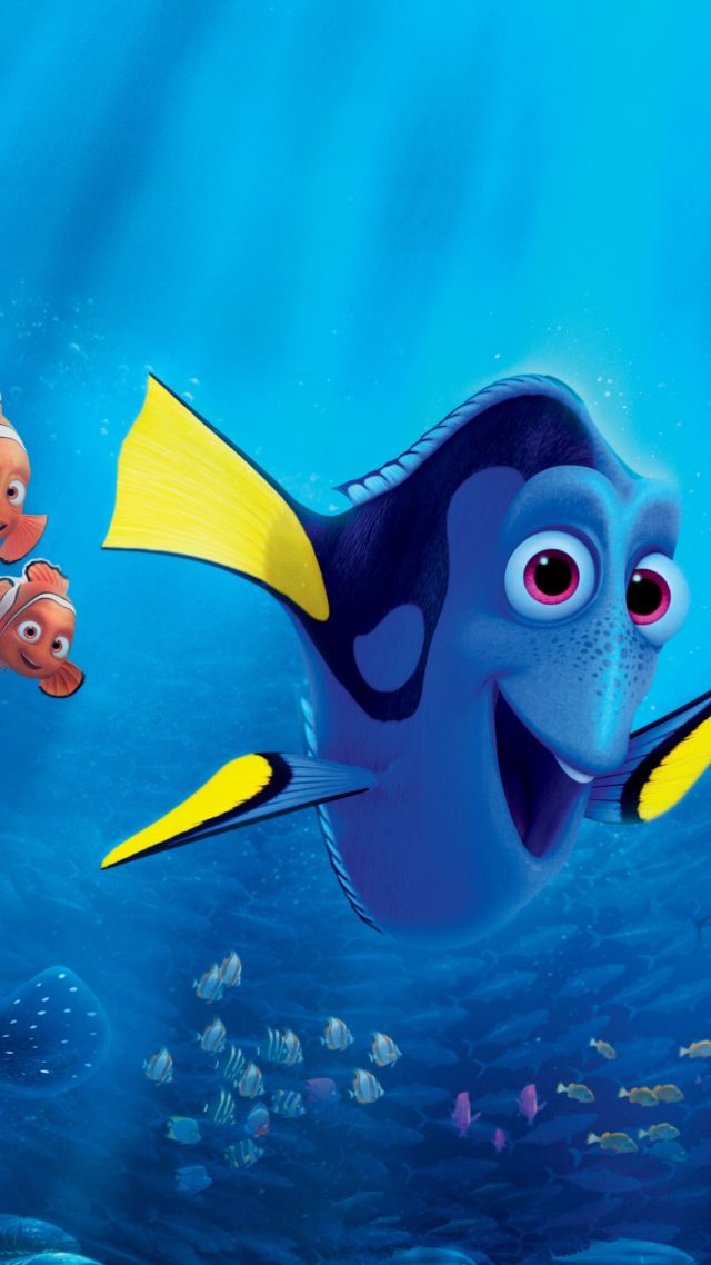 Wallpaper Finding Dory, nemo, shark, fish, Pixar, animation, Movies #10218